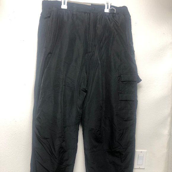 Athletic Works Men’s Cargo Snowboarding Windproof Waterproof Ski Snow Pants L - Picture 1 of 6